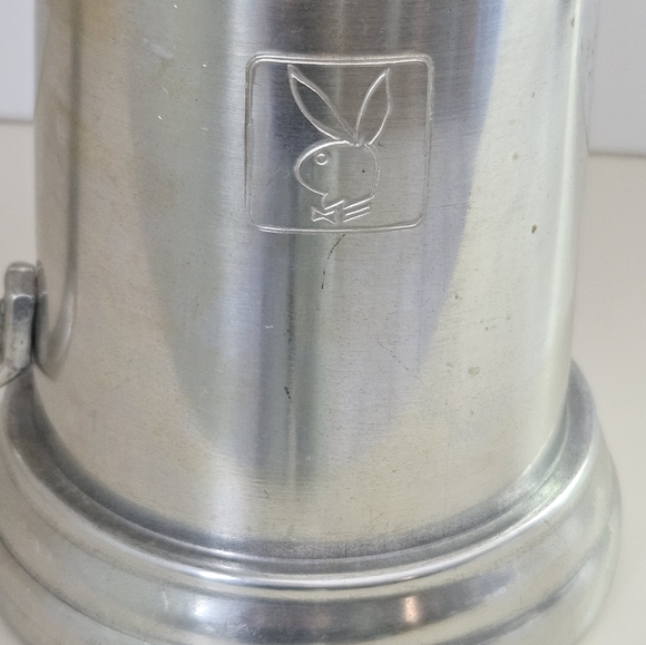1960's Playboy Aluminum 16oz Beer Stein - Picture 4 of 6